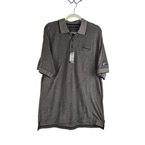 Warner Payne United Musical Gray Short Sleeve Polo Men's Size Small